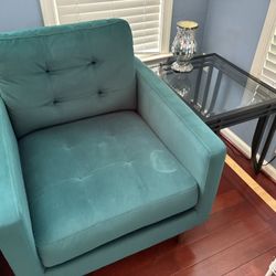 3 Green Accent Chairs From Costco