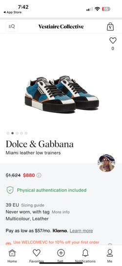 Dolce Gabbana Men’s Shoes 10.5
