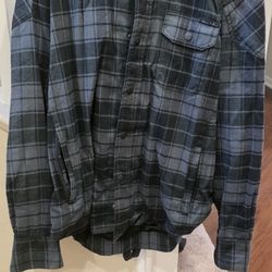 Street And Steel Armored Flannel. XL. Motorcycle Jacket