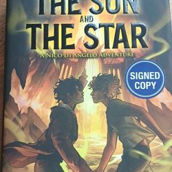 Signed First Edition "The Sun and the Star" (Rick Riordan, Mark Oshiro)
