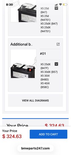 BMWbattery x5 brand new