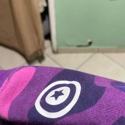 Bape Hoodie Double Hood Purple Camo Full Zip Trade Or Cash