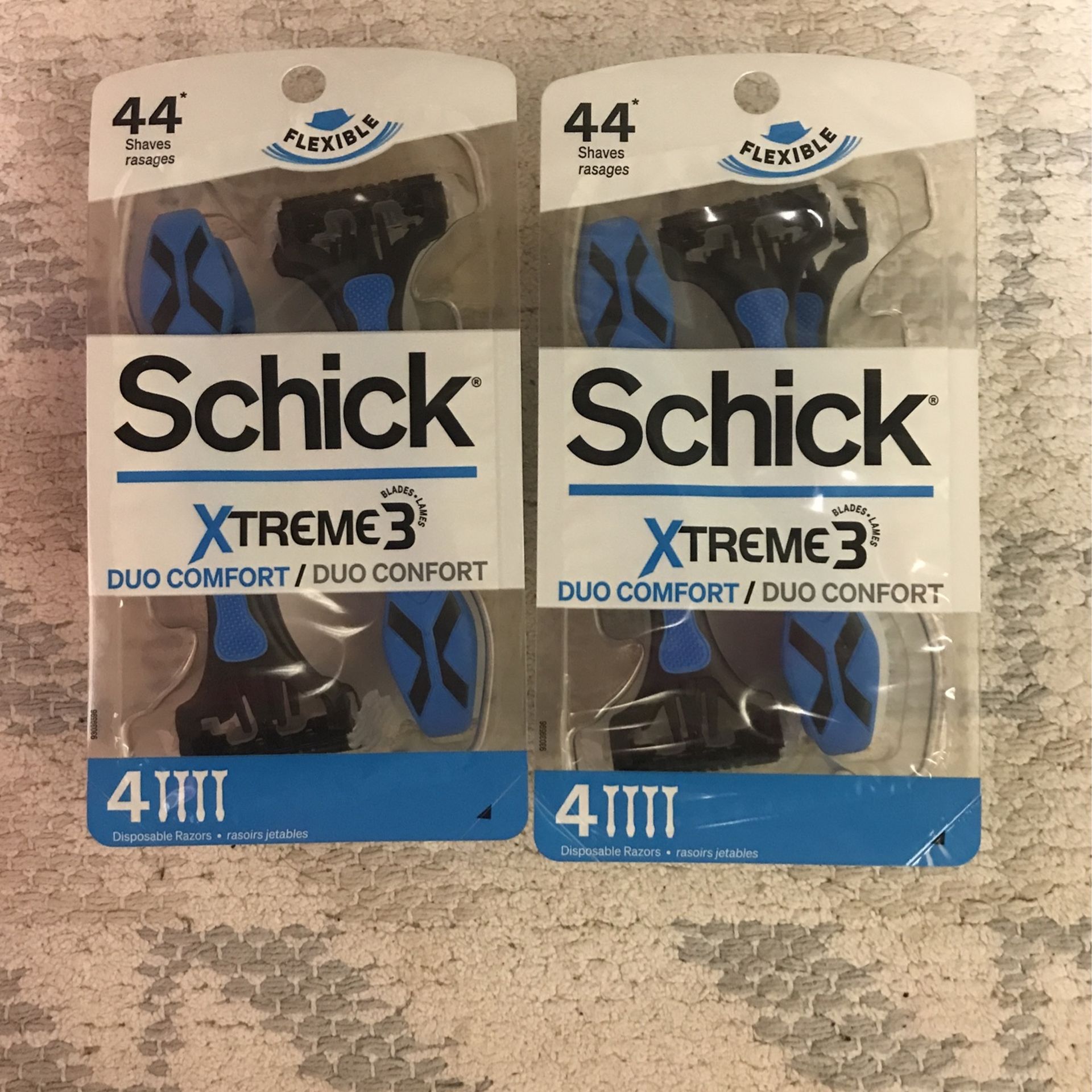 2 Schick Mens Razors