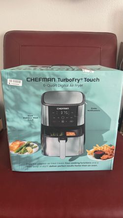 Chefman Turbofry 6 qt Digital Air Fryer Brand New Never Used