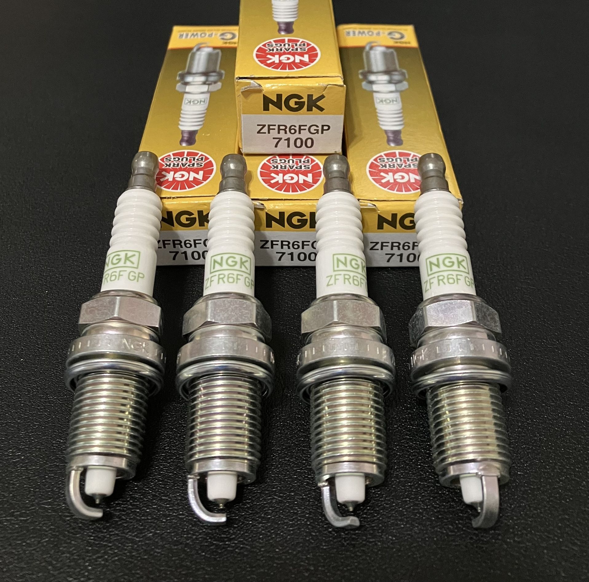 7100 ZFR6FGP NGK | G-Power Platinum Spark Plugs 4x