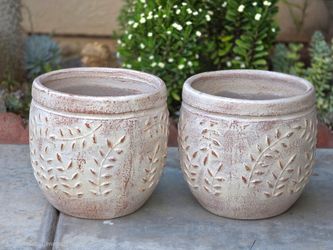 Clay pots