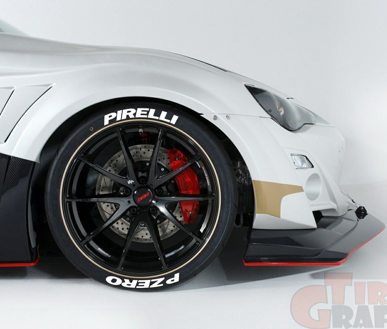 "PIRELLI" "PZERO" Tire Lettering Kit!!