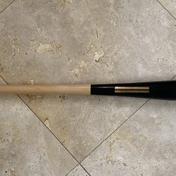 Warstic WSF300 Pro Fungo Adult Wood Baseball Bat Black/Natural