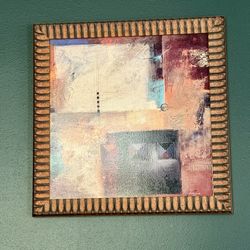 Pietro Adamo ‘Mixed Media Painting’ On Canvas 