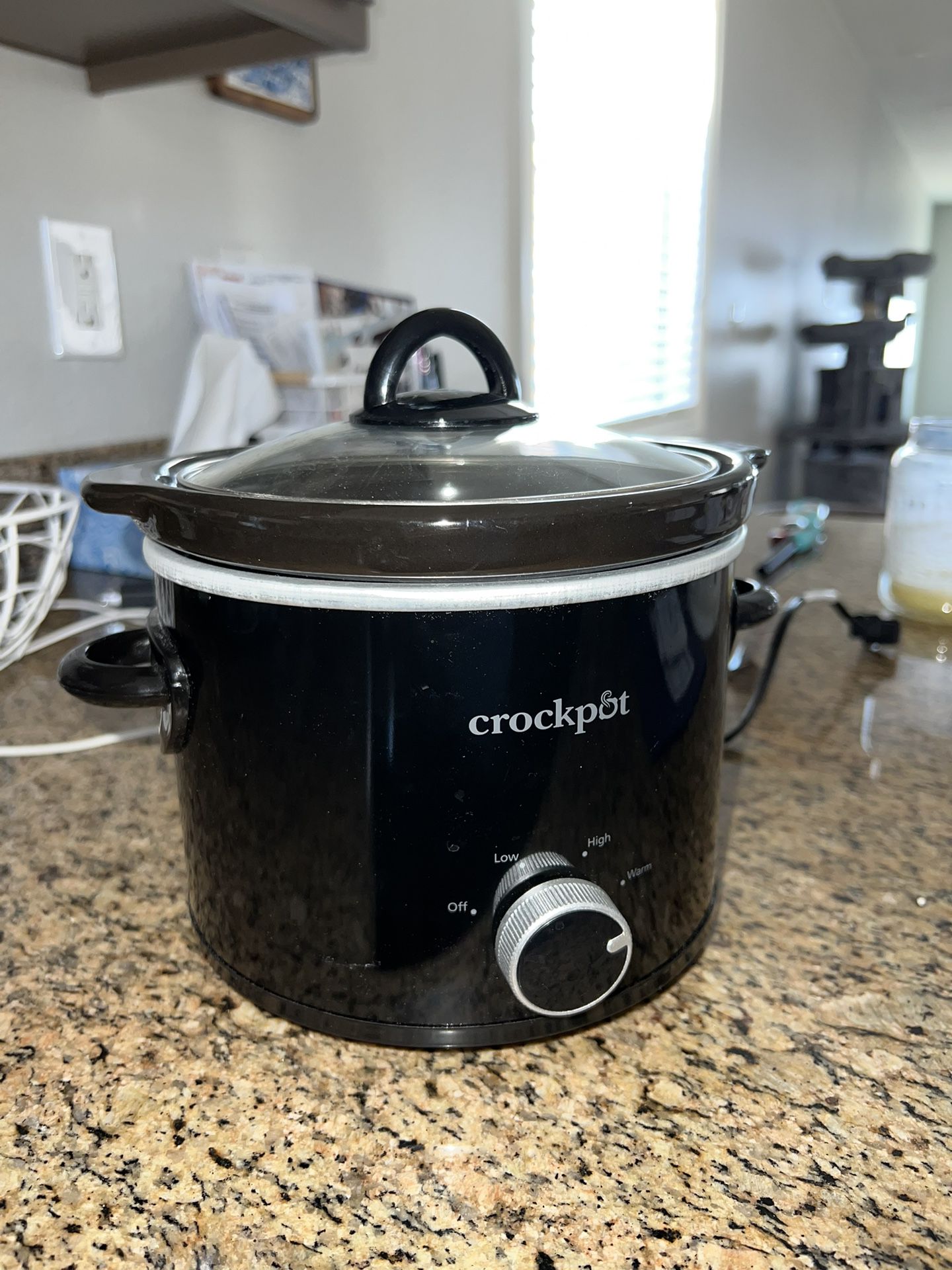 Crock-pot 7 Quart Manual Black Slow Cooker