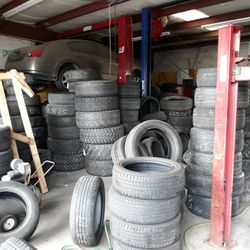 $40 USED TIRES (MOUNT AND BALANCE INCLUDED)