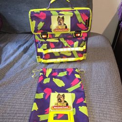 VTG McNeill Travel School Book Bag 