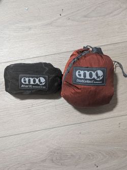 ENO Double Nest Hammock w/ ENO Atlas XL Hammock Straps