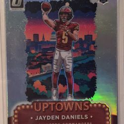 2024 Donruss Optic Uptowns  Rookie QB Jayden Daniels
