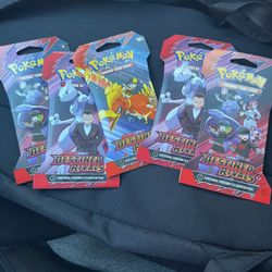 Pokémon Destined Rivals Sleeve Packs