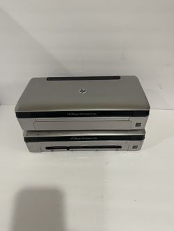 Lot Of 2 HP Officejet 100 Mobile Inkjet Bluetooth Printer CN551A Untested