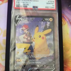 Pokemon Pikachu V Psa 10 