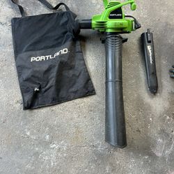 Portland Blower Leaf Vac Mulcher 