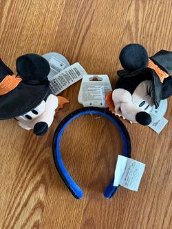 Disney Minnie Halloween Ear Headband set
