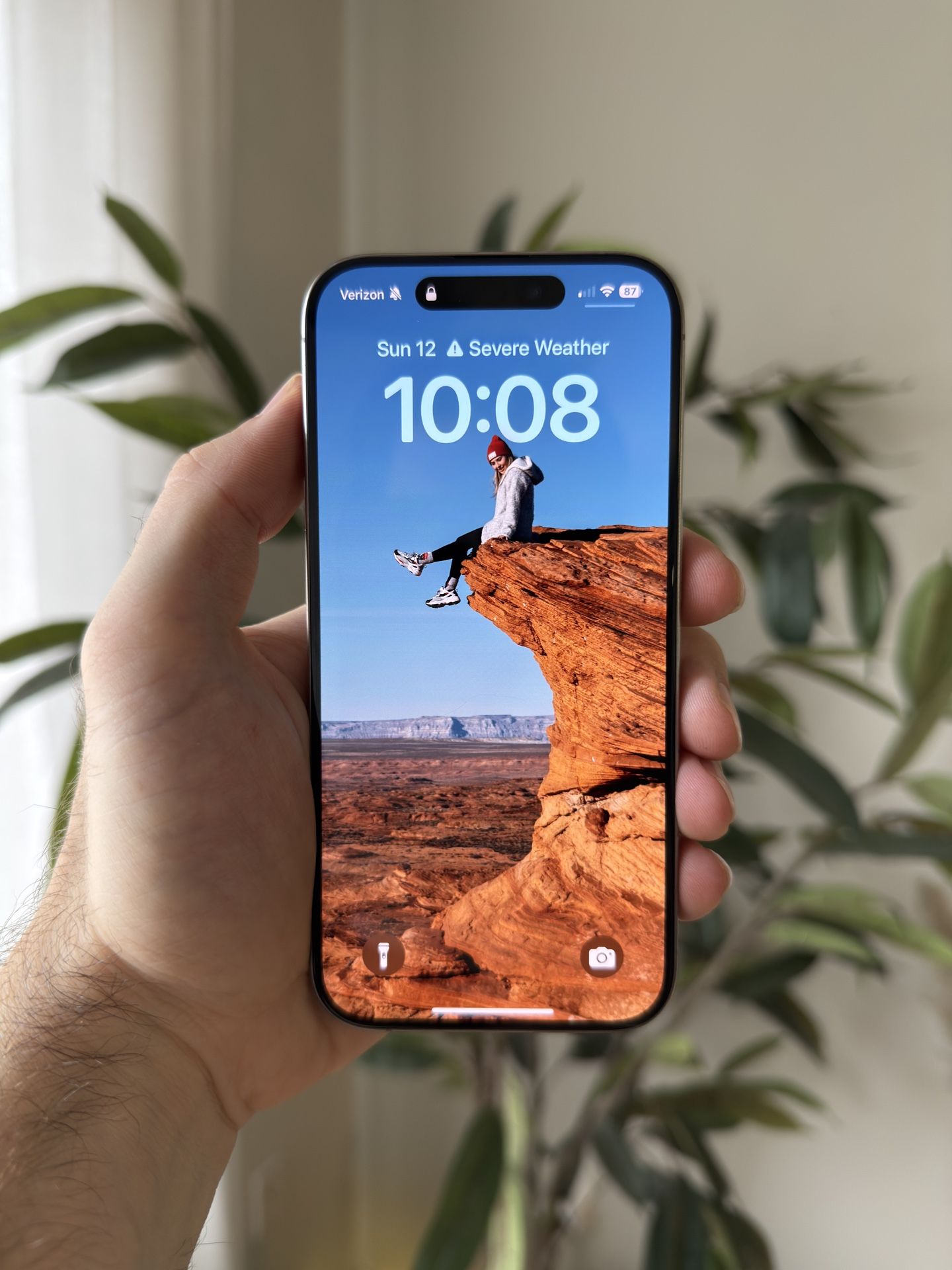 iPhone 15 Pro 256 GB Natural Titanium