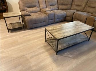 3-Piece Coffee & End Table Set – $75