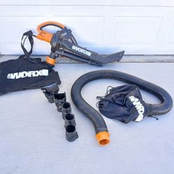 Worx Blower & Leaf Vac Set - All Included