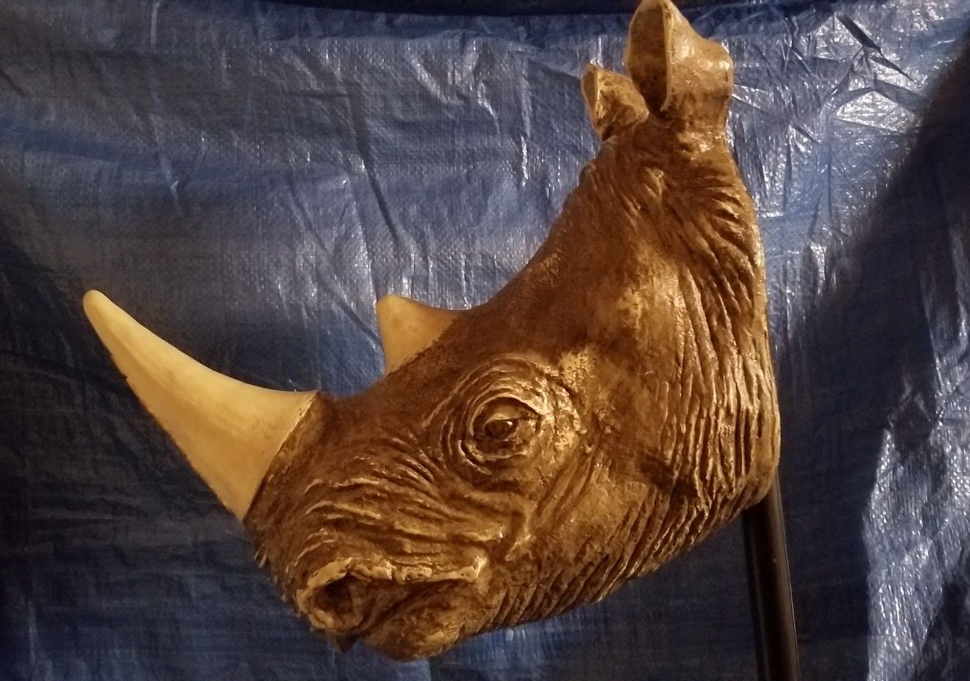 Hornsby's Hard Cider Rhino Head Display Mount