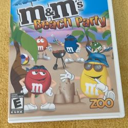 M&M's Beach Party Nintendo Wii