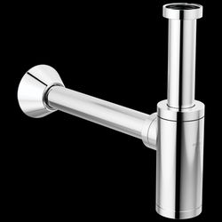 Brizo BT041142-PC 12" Bottle Trap Drain with Flange Polished Chrome