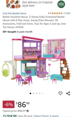 Barbie House No Broken Parts