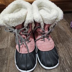 Kids Winter Boots Waterproof Sz 2