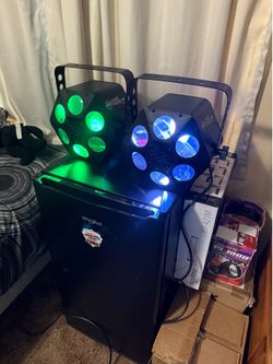Selling these two pairs of adj quad phase hp dj lights