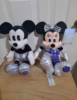 Mickey And Minnie 12 Inch Plush 