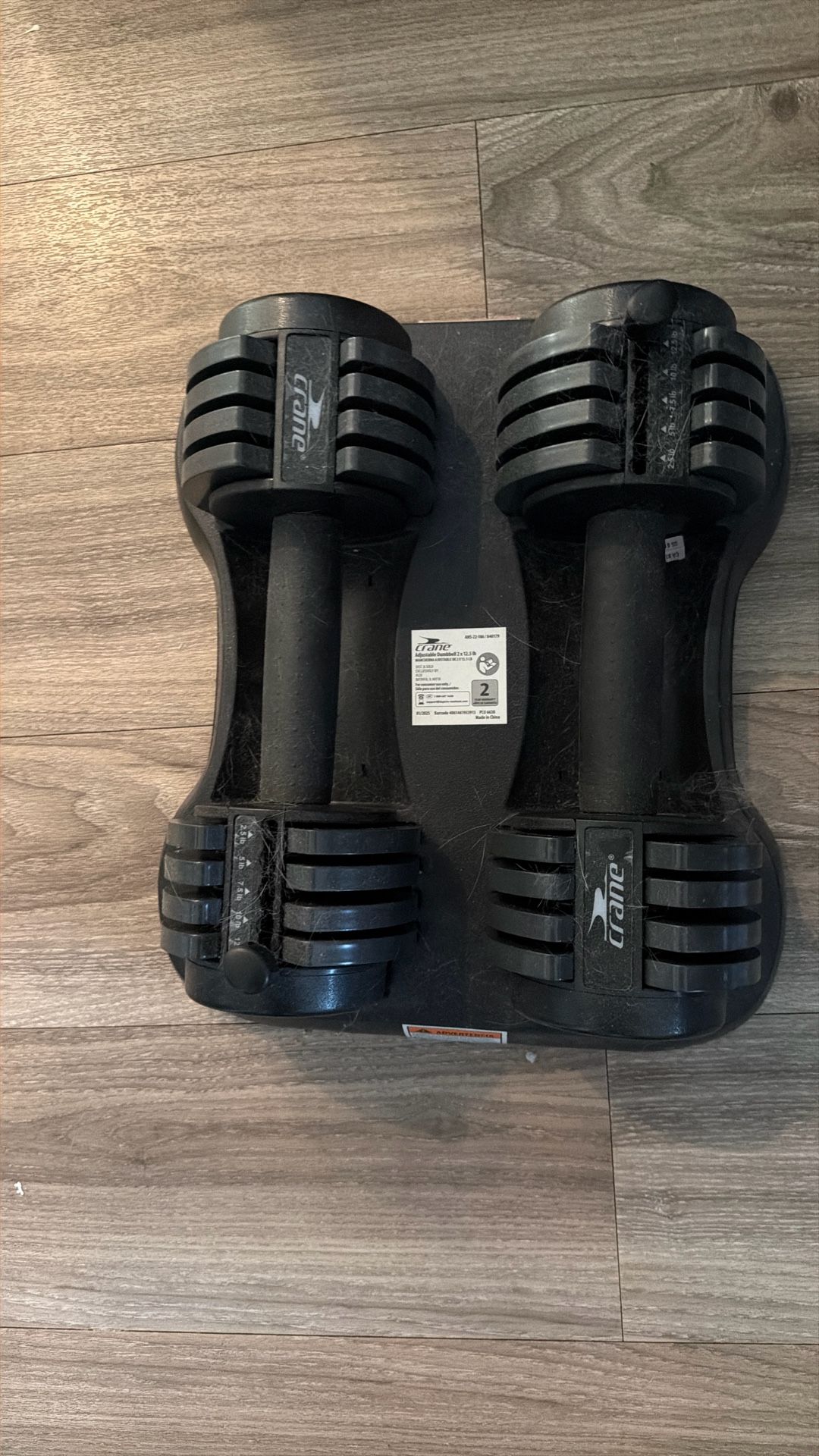 Adjustable Dumbbells