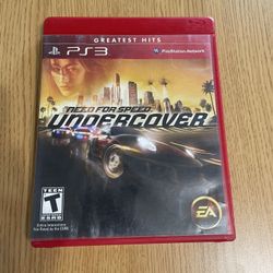 PS3 Need For Speed Undercover Game