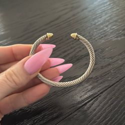 David Yurman Mixed Metal Petite Bracelet 