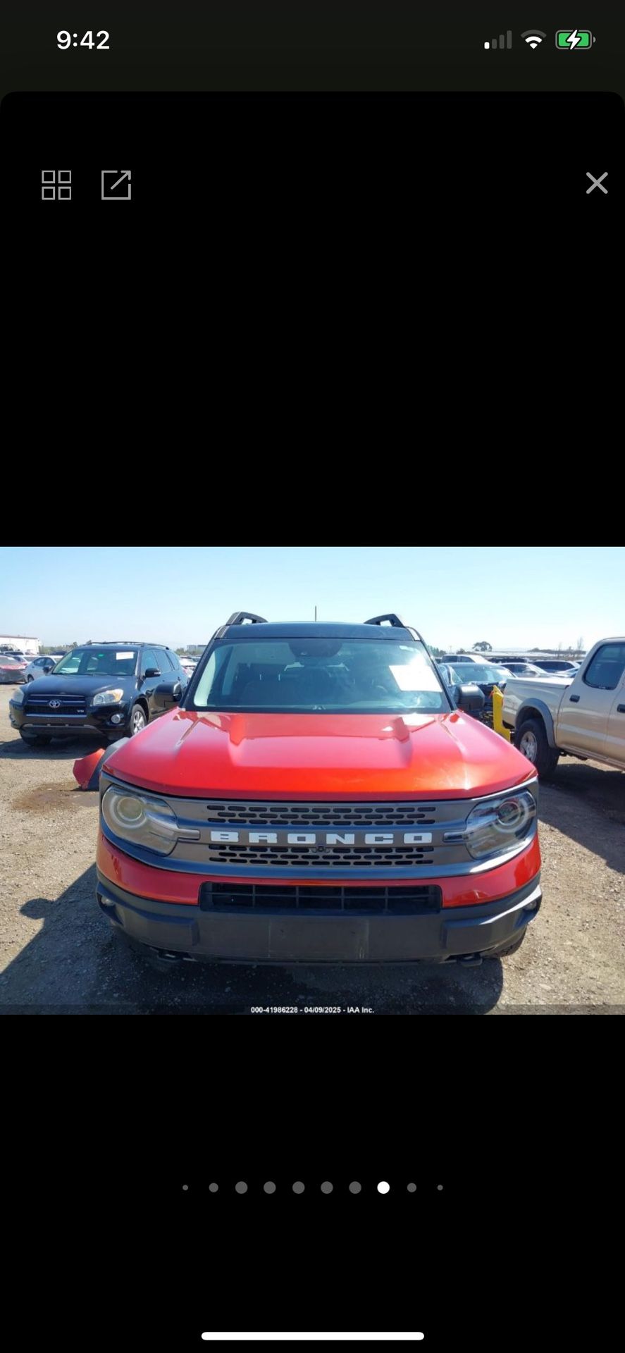 2023 Bronco Parts Only