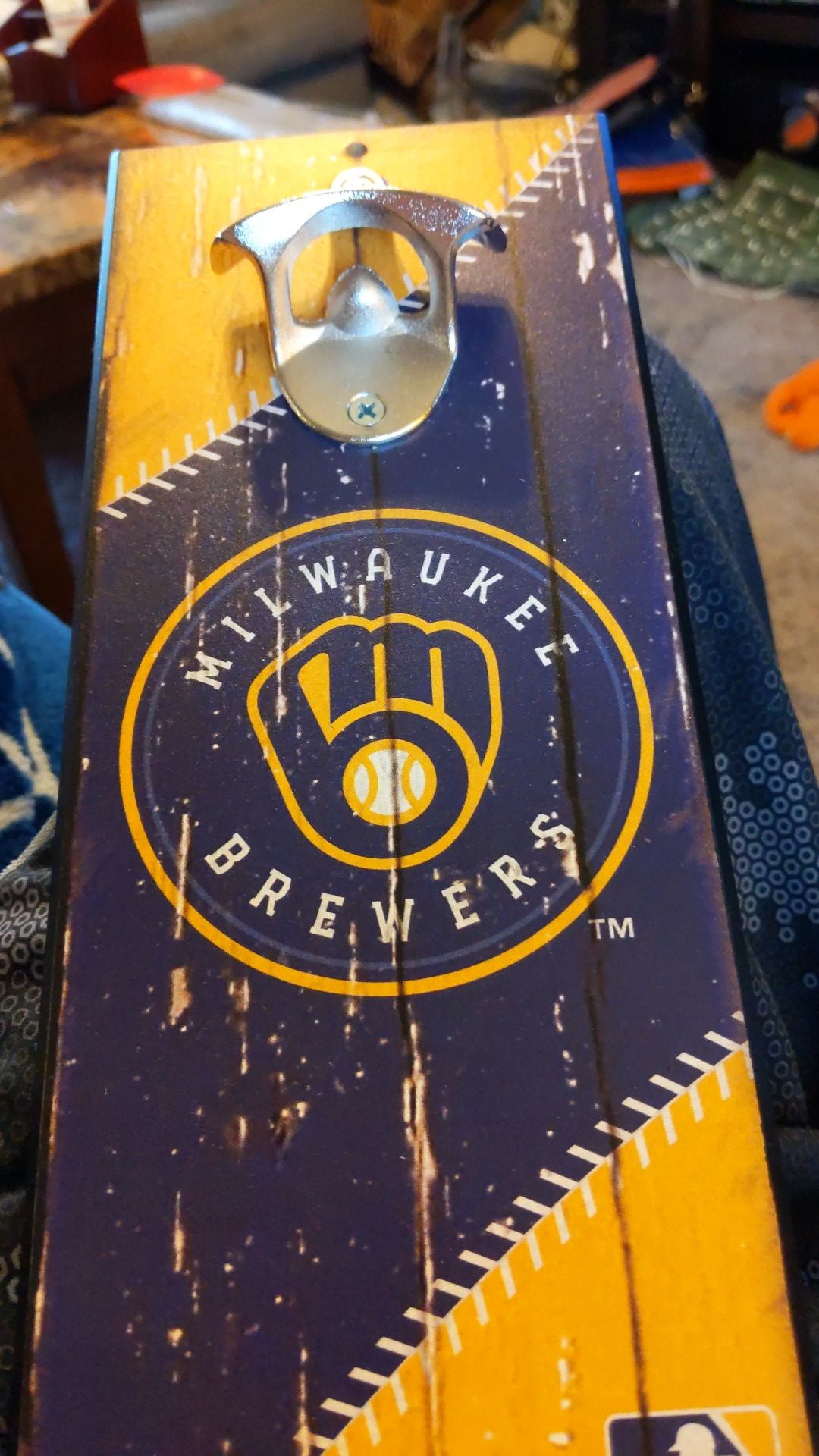 Milwaukee Brewers bottle opener