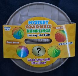 MOJO Mystery Squisheeze Dumplings Squeezable Stress Reliever Fidget Toy Ages 3-5