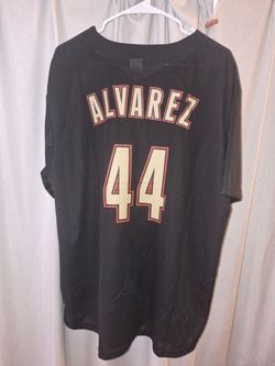 Houston Astros jordan Alvarez giveaway jersey and bobblehead