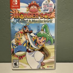 Wonder Boy: Asha In Monster World -Nintendo Switch