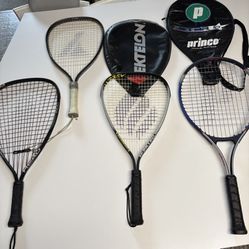 Rackets- Tennis & Squash
