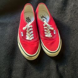 Vans Red Size 9