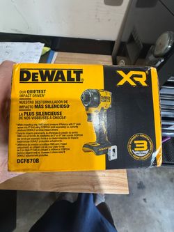 DEWALT 20V MAX 1/4 Inch Hydraulic Impact Driver (DCF870B) Quiet, Brushless Cordless, XR Extreme Runtime, LED Halo Ring, Battery Not Included