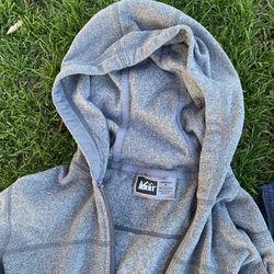 REI fleece hoodie