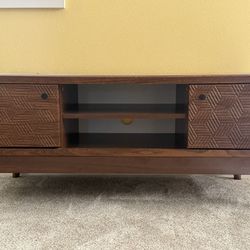 Wood Console Table 
