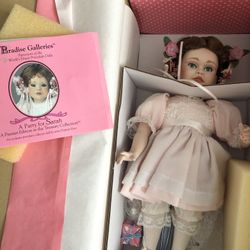 New In The Box Porcelain Doll