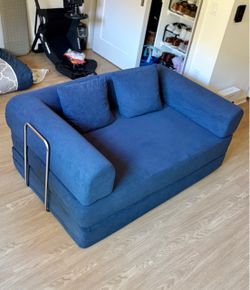 59” convertible couch sofa bed, queen size