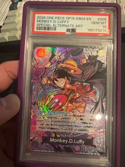 One Piece Monkey D. Luffy Special Alternate Art PSA 10