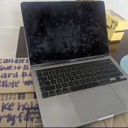 Water Damaged 2020 MacBook Pro